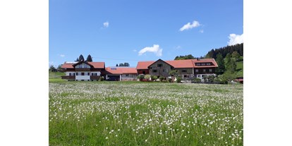 vacation on the farm - Gemeinschaftsterrasse - Blaichach - Biobauernhof Holzer
