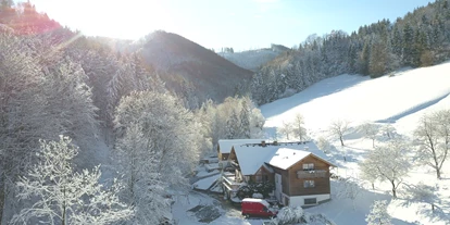 Urlaub auf dem Bauernhof - Jahreszeit: Winter-Urlaub - Dörflach - Biohof Lueg im Winter - Biohof Lueg