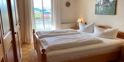 vacanza in fattoria - Art der Unterkunft: Ferienwohnung - Allgäu - Bauernstüble - Schlafzimmer - Ferienhof Sinz