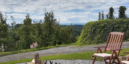 Urlaub auf dem Bauernhof - Umgebung: Urlaub in den Hügeln - Strallegg - Auch ein Lagerfeuerplatz ist vorhanden - Schwalbenhof