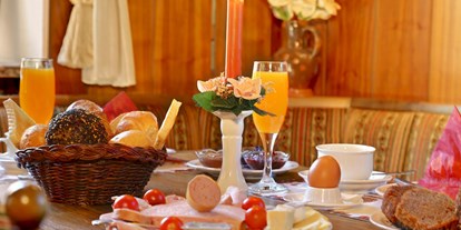 Urlaub auf dem Bauernhof - ideal für: Pärchen - Klaffer am Hochficht - Frühstück - Ferienhof Landhaus Guglhupf