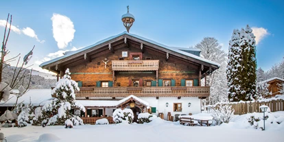 vakantie op de boerderij - Söll - Unser gemütlicher Millinghof im Winter - MILLINGHOF