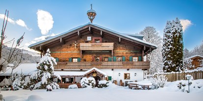 Urlaub auf dem Bauernhof - Unterburg (Kals am Großglockner) - Unser gemütlicher Millinghof im Winter - MILLINGHOF