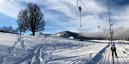 Urlaub auf dem Bauernhof - Skitouren - Schladming-Dachstein - Auf gehts vom Abelhof zur Piste. - Abelhof