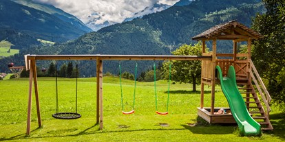 vacanza in fattoria - Art der Landwirtschaft: Bergbauernhof - Hof (Saalfelden am Steinernen Meer) - Spielplatz für die Kinder - Lahnhof