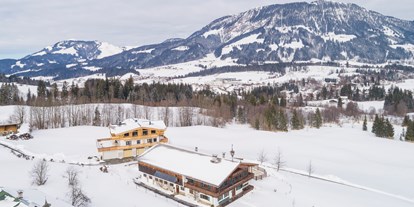 Urlaub auf dem Bauernhof - Grießen (Leogang) - Winterfoto - Biobauernhof Mittermoos