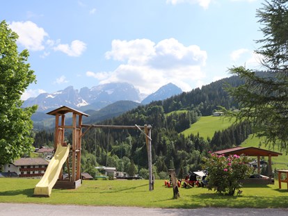 vacanza in fattoria - absolute Ruhelage - Weißpriach - Spielplatz - Mittersteghof