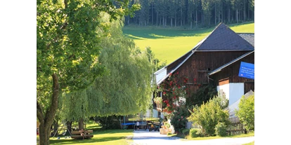 vacanza in fattoria - ideal für: Familien - Kirchberg am Wechsel - Hofbereich - Bauernhof Hönigshof - Familie Kerschenbauer