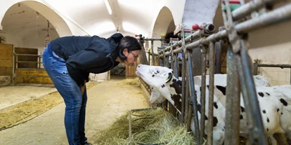 Urlaub auf dem Bauernhof - Mithilfe beim: Tiere pflegen - Unterzmöln - ERLEBNISBAUERNHOF Steinerhof in Kärnten