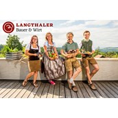Holiday farm - Fam. Langthaler 
Claudia, Sonja, Franz u. Patrik
 - Bauer&Wirt Langthaler