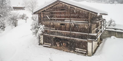 Urlaub auf dem Bauernhof - Jahreszeit: Frühlings-Urlaub - St. Jakob (Trentino-Südtirol) - Winter Untermairhof Futterhaus - Untermairhof