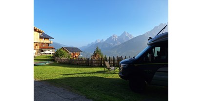 Urlaub auf dem Bauernhof - Jahreszeit: Sommer-Urlaub - Mühlbach (Trentino-Südtirol) - Camper willkommen! - Bergbauernhof Glinzhof