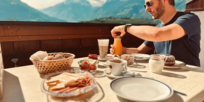 wakacje na farmie - Brötchenservice - Sarntal - Frühstück mit Aussicht - Neuhäuslhof