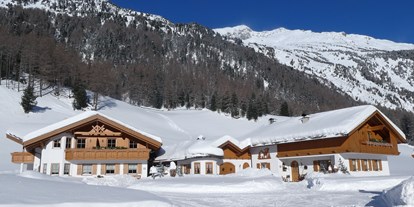 vacanza in fattoria - Aufenthaltsraum - Mühlwald (Trentino-Südtirol) - Winter am Oberhof in sonniger Lage. - Oberhof