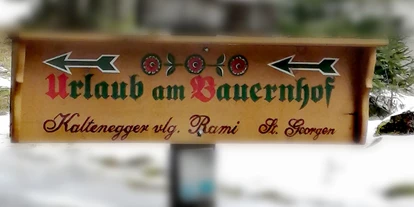 dovolenka na farme - Kräutergarten - Althofen (St. Peter am Kammersberg) - Mit Wegweiser finden Sie unsere Hof - Bergbauernhof Rami 