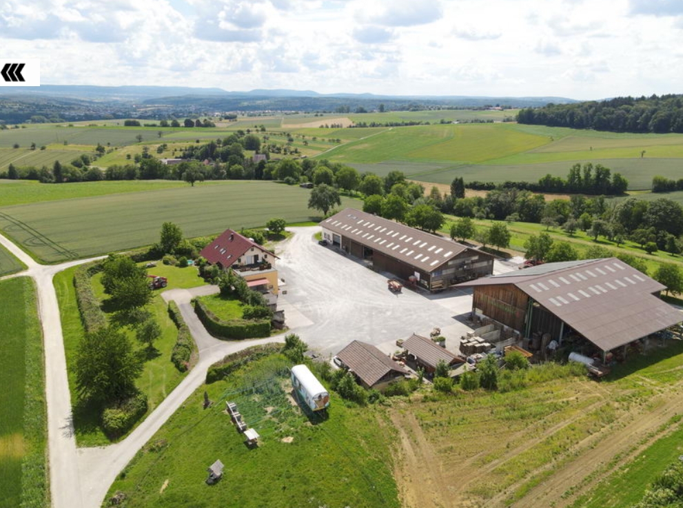 Ferme de vacances - Unser Hof von oben - Eichhälderhof
