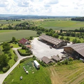 Prázdninová farma - Unser Hof von oben - Eichhälderhof