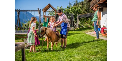 Urlaub auf dem Bauernhof - ideal für: Mitarbeit - Südtirol - Lechnerhof 