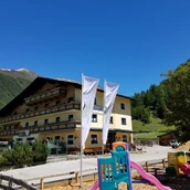 Vakantieboerderij - Hausbild Sommer - Reiterhof Alpin Appart