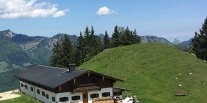 vacation on the farm - Jahreszeit: Frühlings-Urlaub - Berg (Leogang) - Unsere Almhütte am Heuberg in Walchsee - Großwolfing