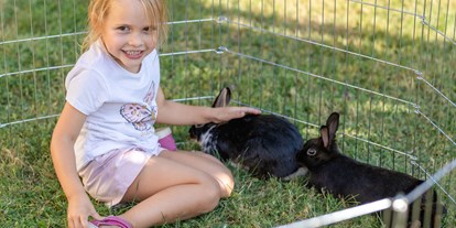 Urlaub auf dem Bauernhof - ideal für: Pärchen - Guttaring (Guttaring) - Unsere Kaninchen - Bauernhof Malehof, Familie Struger