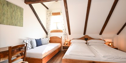 Urlaub auf dem Bauernhof - ideal für: Ruhesuchende - Schladming-Dachstein - Ferienwohnung Serafina; Schlafzimmer 1 - Auerhof