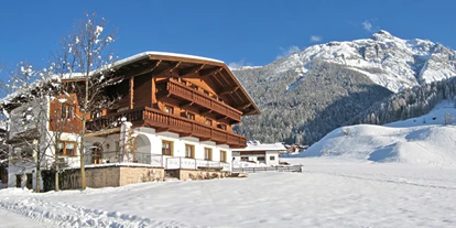 vacation on the farm - Streichelzoo - Mühlwald (Trentino-Südtirol) - Ausserwieserhof im Winter - Ausserwieserhof