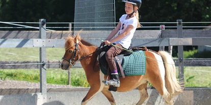 vacanza in fattoria - Pony reiten mit unserer Stute Lucca - Hochgallinger Hof