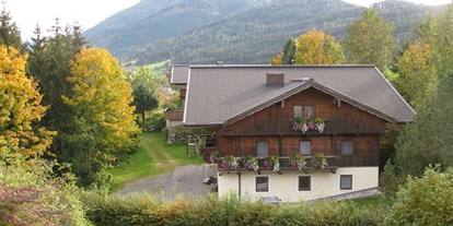 Urlaub auf dem Bauernhof - Salzburger Sportwelt - Herbst im Apartmenthaus - Apartmenthaus Kuchelberg