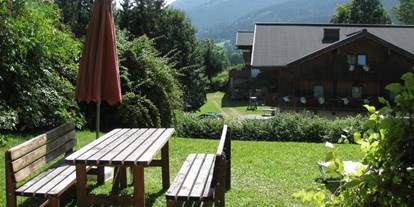 Urlaub auf dem Bauernhof - Pongau - Ausblick vom Ferienhaus - Ferienhaus Kuchelberg