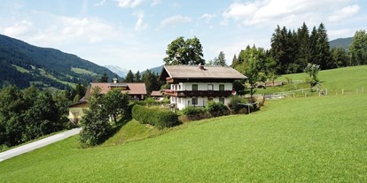 Urlaub auf dem Bauernhof - Umgebung: Urlaub in den Hügeln - Salzburger Sportwelt - Steinerbauer - Urlaub am Biokinderbauernhof