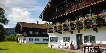 Urlaub auf dem Bauernhof - Tagesausflug möglich - Oberbayern - Bio-Bergbauernhof Trojerhof