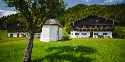 vacation on the farm - nachhaltige Landwirtschaft - Hütten (Leogang) - Bio-Bergbauernhof Trojerhof