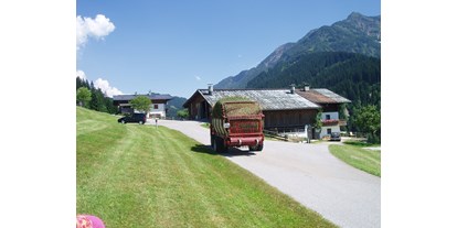 Urlaub auf dem Bauernhof - Traktor fahren - Mühlbach am Hochkönig - Kinderbauernhof "Hinterreith"