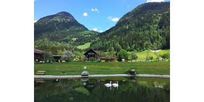 Urlaub auf dem Bauernhof - ideal für: Familien - Hohe Tauern - Badesee Lindlerhof - Camping Lindlerhof am See - Ferienhäuser - Almhütten - Restaurant