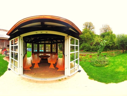 vacances à la ferme - absolute Ruhelage - Garten Ferienhof Hohe
360° Aufnahmen - virtueller Rundgang - Ferienhof Hohe
