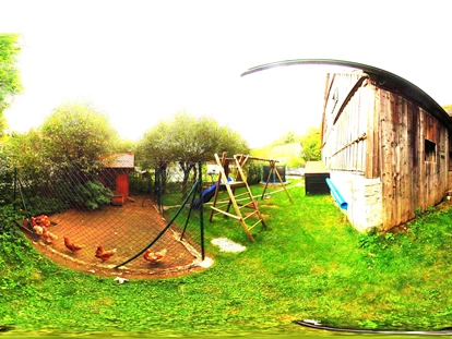 vacances à la ferme - Stromanschluss: für E-Bikes - Garten Ferienhof Hohe
360° Aufnahmen - virtueller Rundgang - Ferienhof Hohe