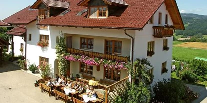 vacanza in fattoria - Terrasse oder Balkon am Zimmer - Hochödt - Ederhof