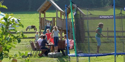 vacanza in fattoria - Tiere am Hof: Kühe - Hütten (Leogang) - Trampolin und Spielturm - Wastelbauerhof
