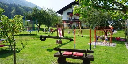 Urlaub auf dem Bauernhof - Stromanschluss: für E-Bikes - Stephanskirchen - unser Spielplatz - Wastelbauerhof