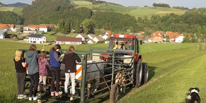 wakacje na farmie - Tiere am Hof: Streicheltiere - Spaß beim Vieh umtreiben - Ferienhof Schmiddes