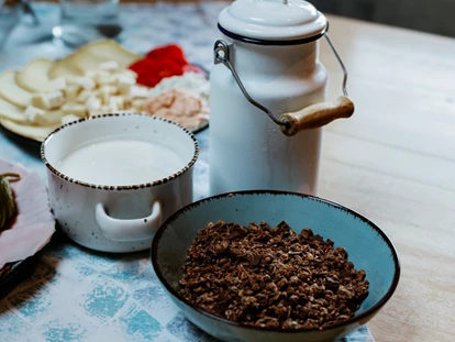 Urlaub auf dem Bauernhof - selbstgemachte Produkte: Milchprodukte - Mühlbach am Hochkönig - Tofererhof