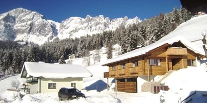 Urlaub auf dem Bauernhof - Jahreszeit: Winter-Urlaub - Ramsau am Dachstein - Kinderbauernhof Kniegut