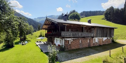 Urlaub auf dem Bauernhof - Tirol - Sonne von früh bis spät am Nobahof - Nobahof am Wilden Kaiser