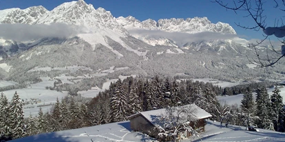 vakantie op de boerderij - Söll - Neuschnee am Nobahof - Nobahof am Wilden Kaiser