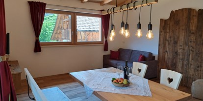 Urlaub auf dem Bauernhof - Preisniveau: moderat - Südtirol - Wohnküche von der Rosacea - Pignathof 