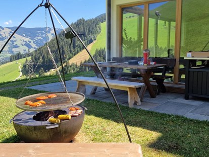 vacanza in fattoria - Ranach - Unsere Grillstelle - Ferienwohnungen Perfeldhof