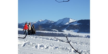 Urlaub auf dem Bauernhof - ideal für: Ruhesuchende - Buchenberg (Landkreis Oberallgäu) - Winterwandern - Haus Adlerhorst