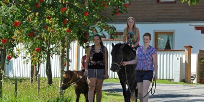 vacation on the farm - Ponyreiten - Göriach (Göriach) - Familienbauernhof Hinkerhof