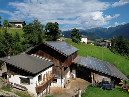 Urlaub auf dem Bauernhof - Frühstück - Pfunders - Thalerhof Feldthurns bei Brixen